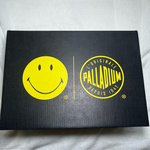 PALLADIUM PAMPA SMILEY FEST BAG BLAZING YELLOW - 5.5 - Picture 13 of 16